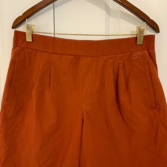 Calia by Carrie Underwood Brown Pull On High Waist 7 Inch Athletic Shorts Large - Picture 3 of 10